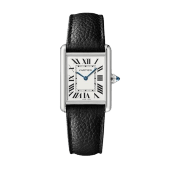 Montre Cartier en Cuir Must Tank Pour Homme