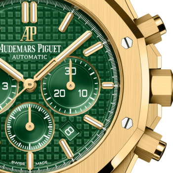 AP Royal Oak Chronograph Or Jaune/Vert - Luxoria® | Boutique de mode en Ligne